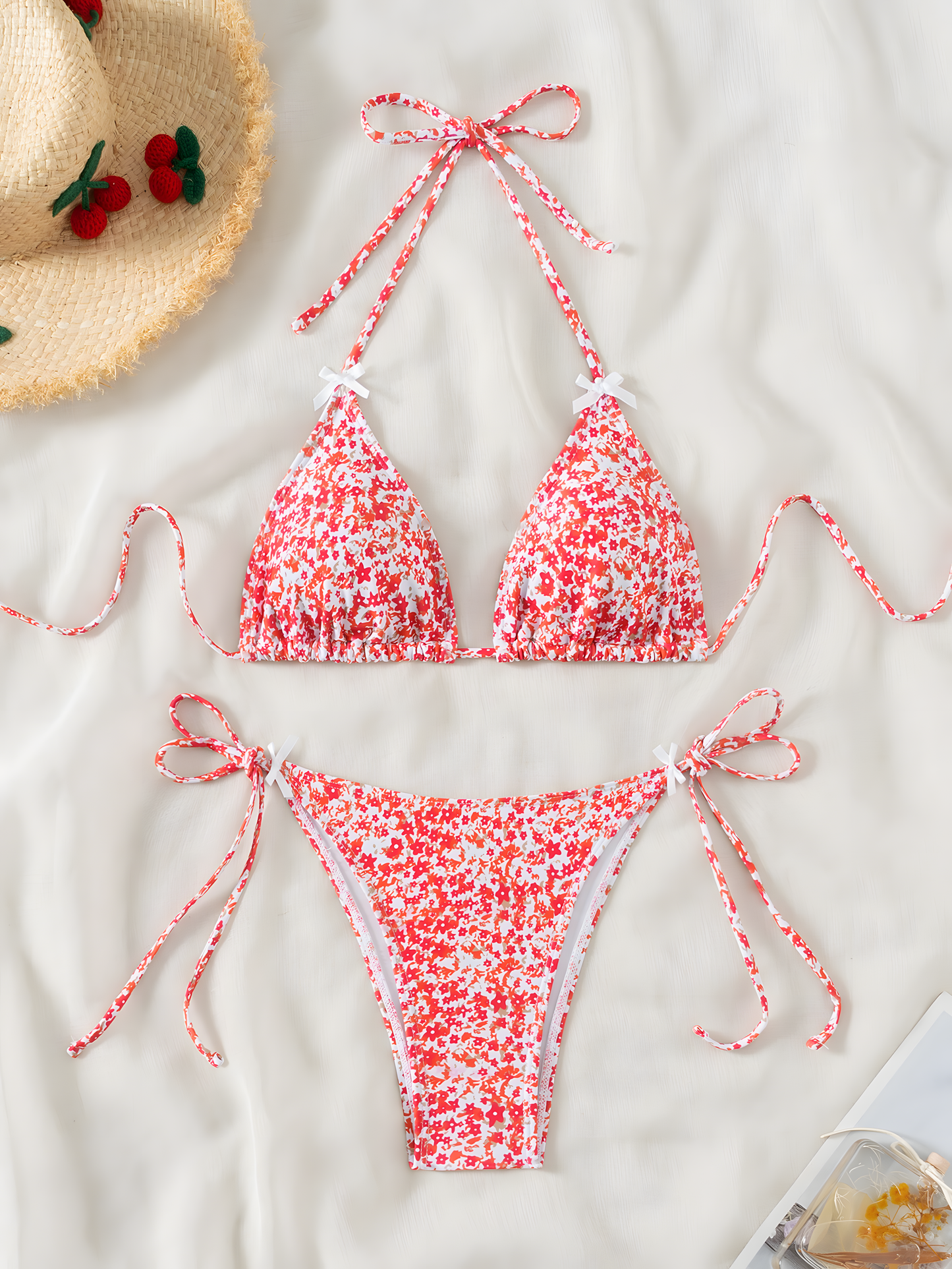 Celestia Set - Floral Red