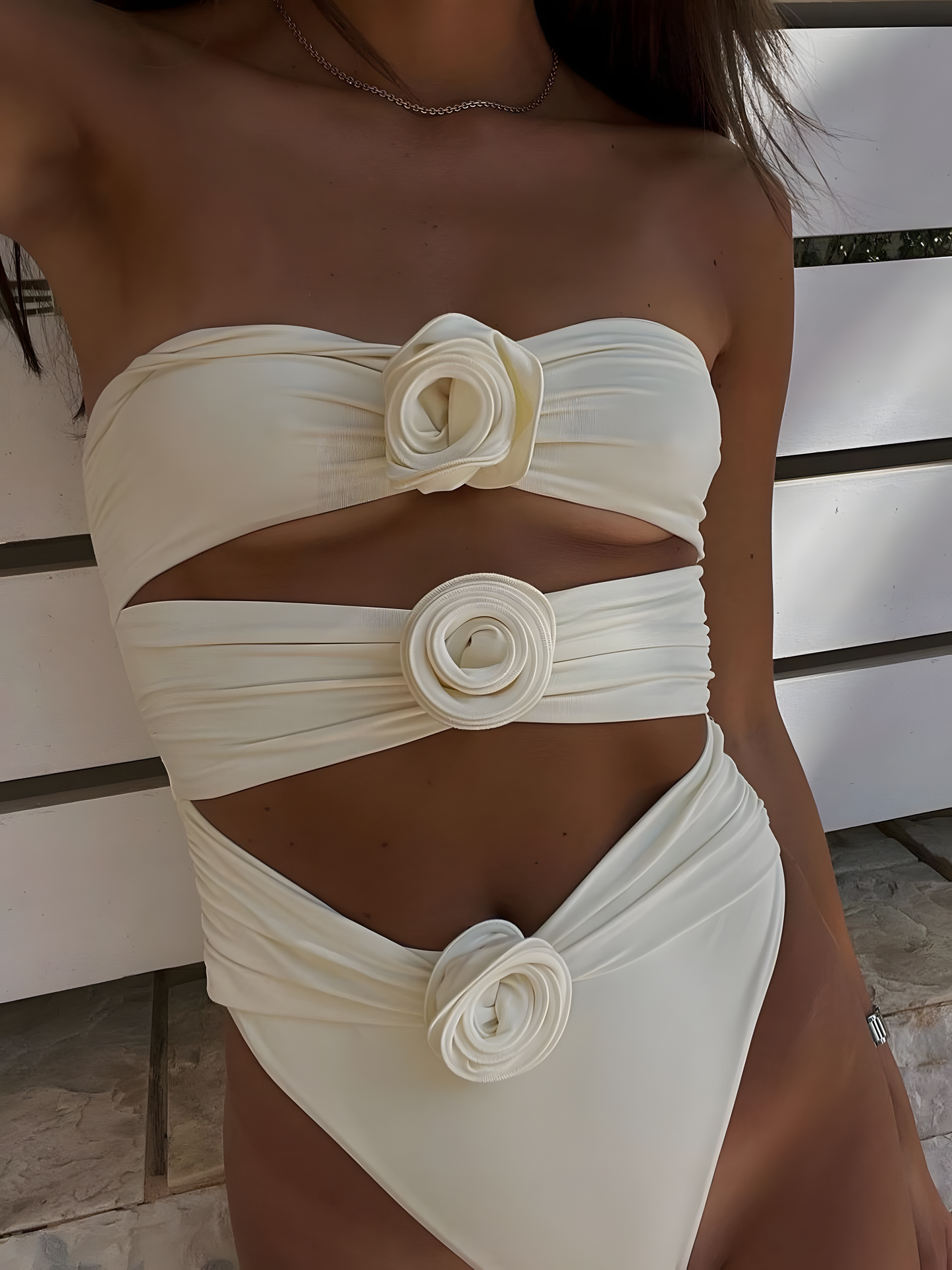 Rosa Set - Beige